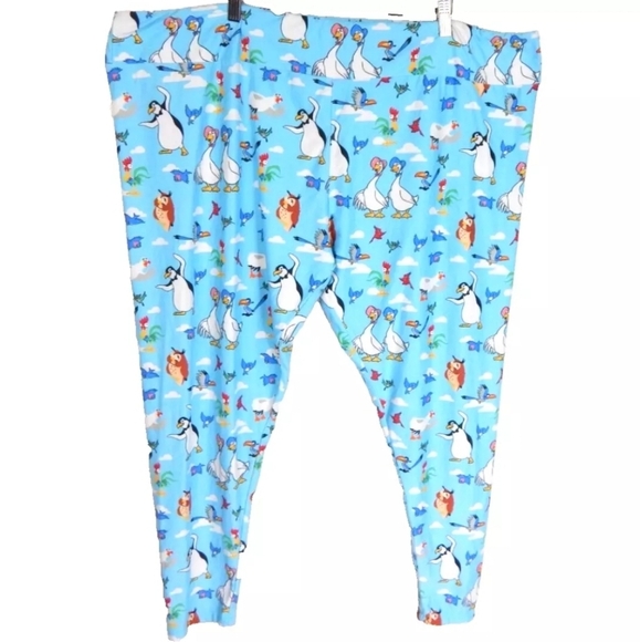 Disney Parks Birds of a Feather Printed Leggings - Picture 1 of 3